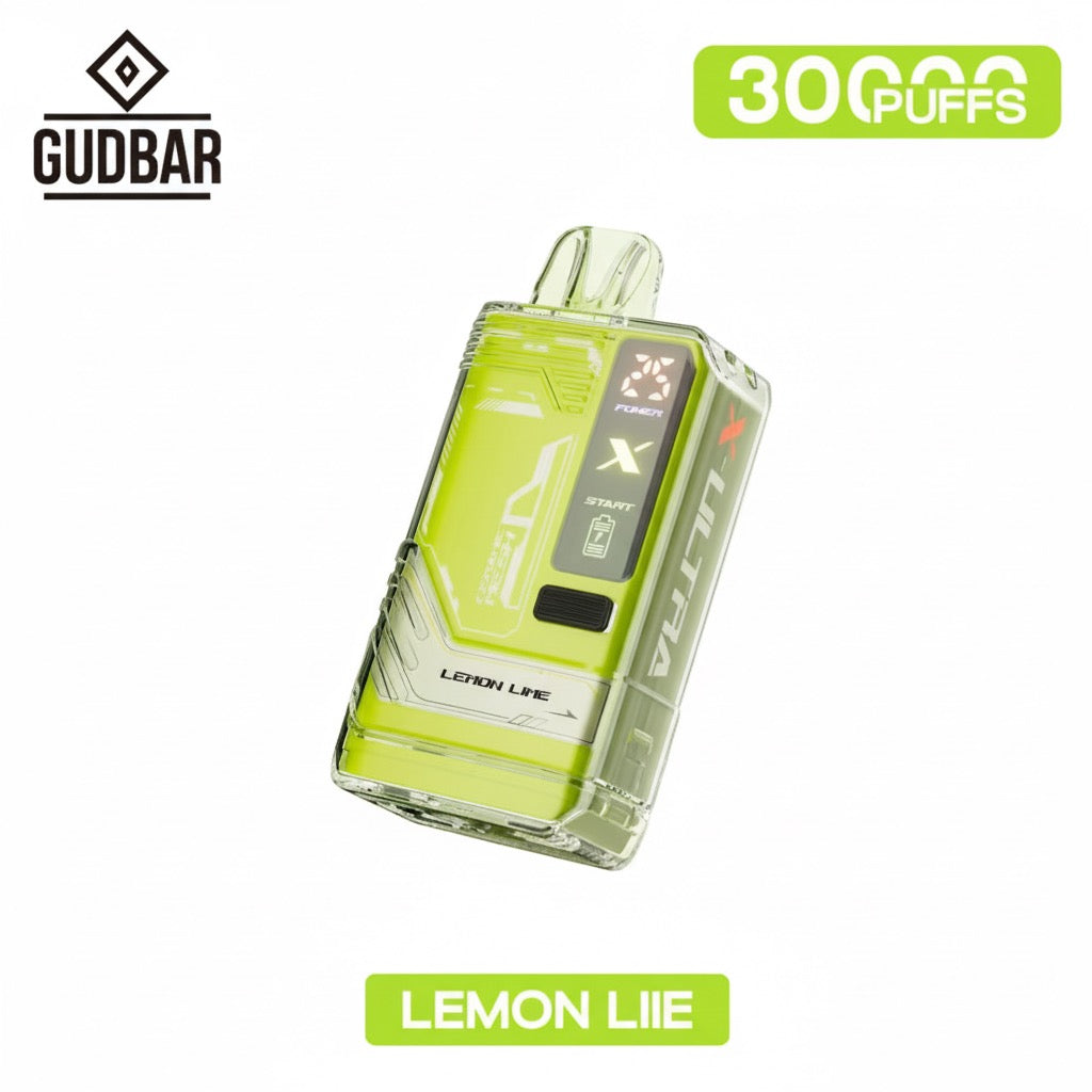 Gudbar X-Ultra 30.000 PUFFS – Lemon Lime