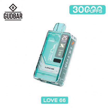 Gudbar X-Ultra 30.000 PUFFS – Love 66