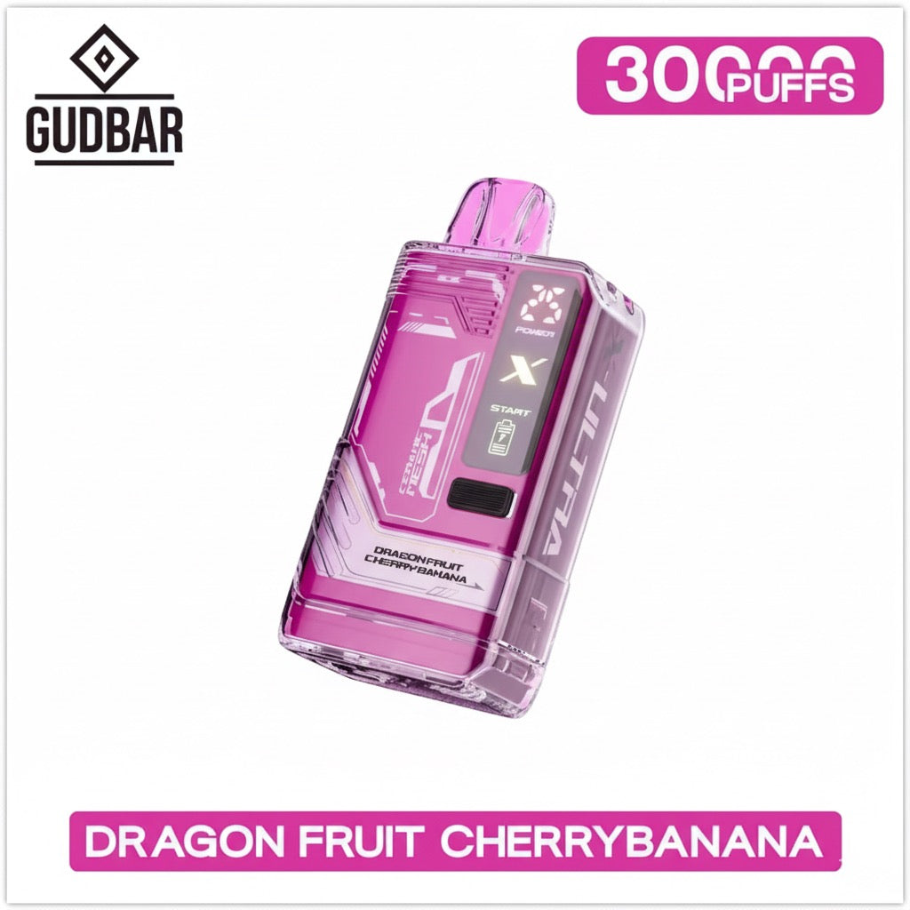 Gudbar X-Ultra 30.000 PUFFS – Dragon Fruit Cherry Banana