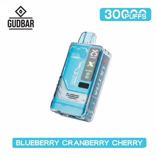 Gudbar X-Ultra 30.000 PUFFS – Blueberry Cranberry Cherry