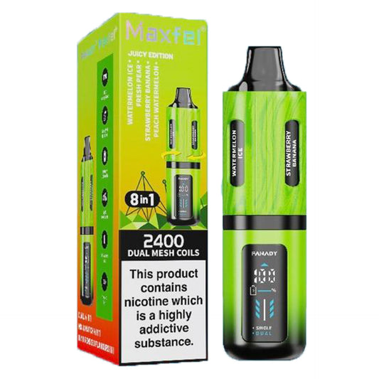 Vaper desechable Maxfel Legend 2400 8 en 1