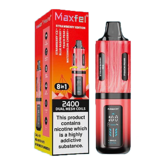 Vaper desechable Maxfel Legend 2400 8 en 1