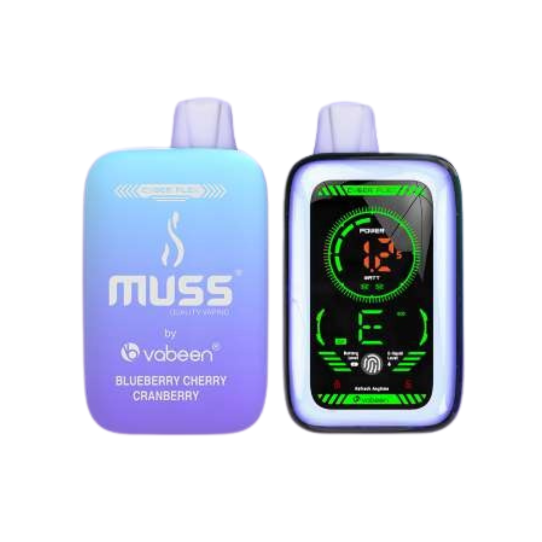 Vaper Desechable Muss CYBER FLEX – Black Cherry 25.000 caladas