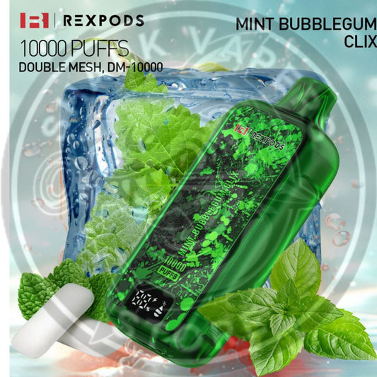 Rexpods Double mesh Mint Bubblegum Clix