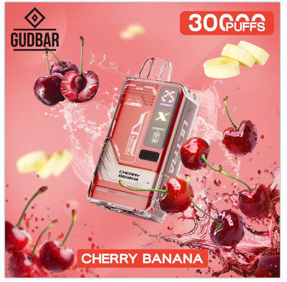 Gudbar X-Ultra 30.000 PUFFS – Cherry Banana