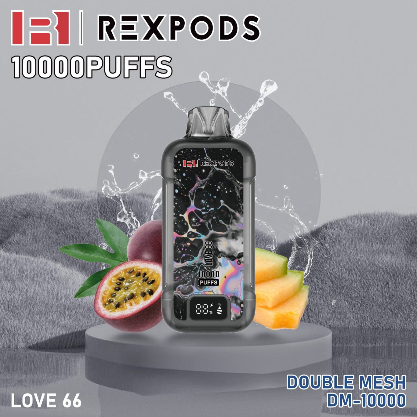 Rexpods Double mesh Love 66