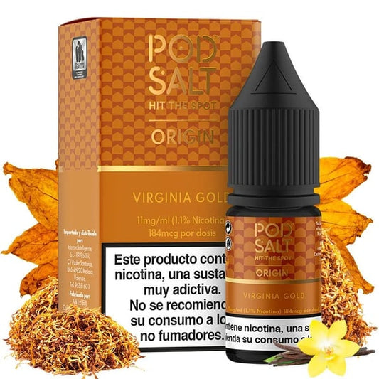Virginia Gold-Origin Pod Salt-10ml
