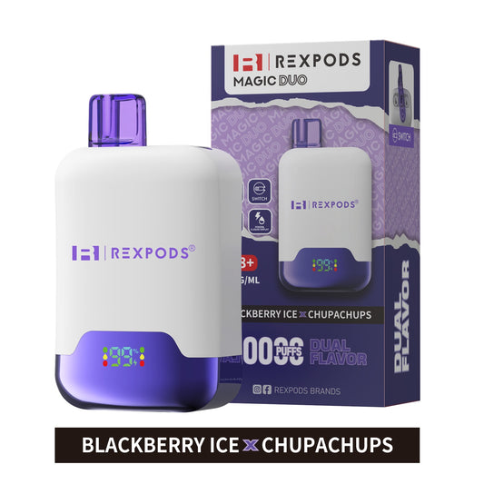 Vaper Desechebles Rexpods 20k Blacberry × Chupachups